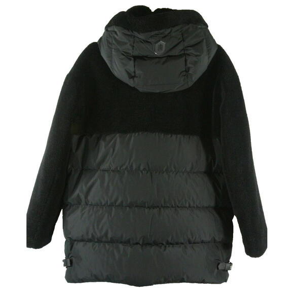 NEW, MACKAGE JUNIA WOMEN'S DOWN JACKET TEDDY INSETS JUNIA-Black S #DC540 - Picture 2 of 10